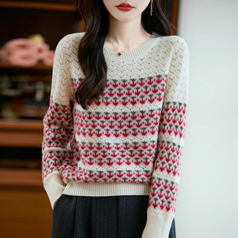 Fair Isle Pullover für Damen, – Vintage Fashion Faire Bewertung und Preis