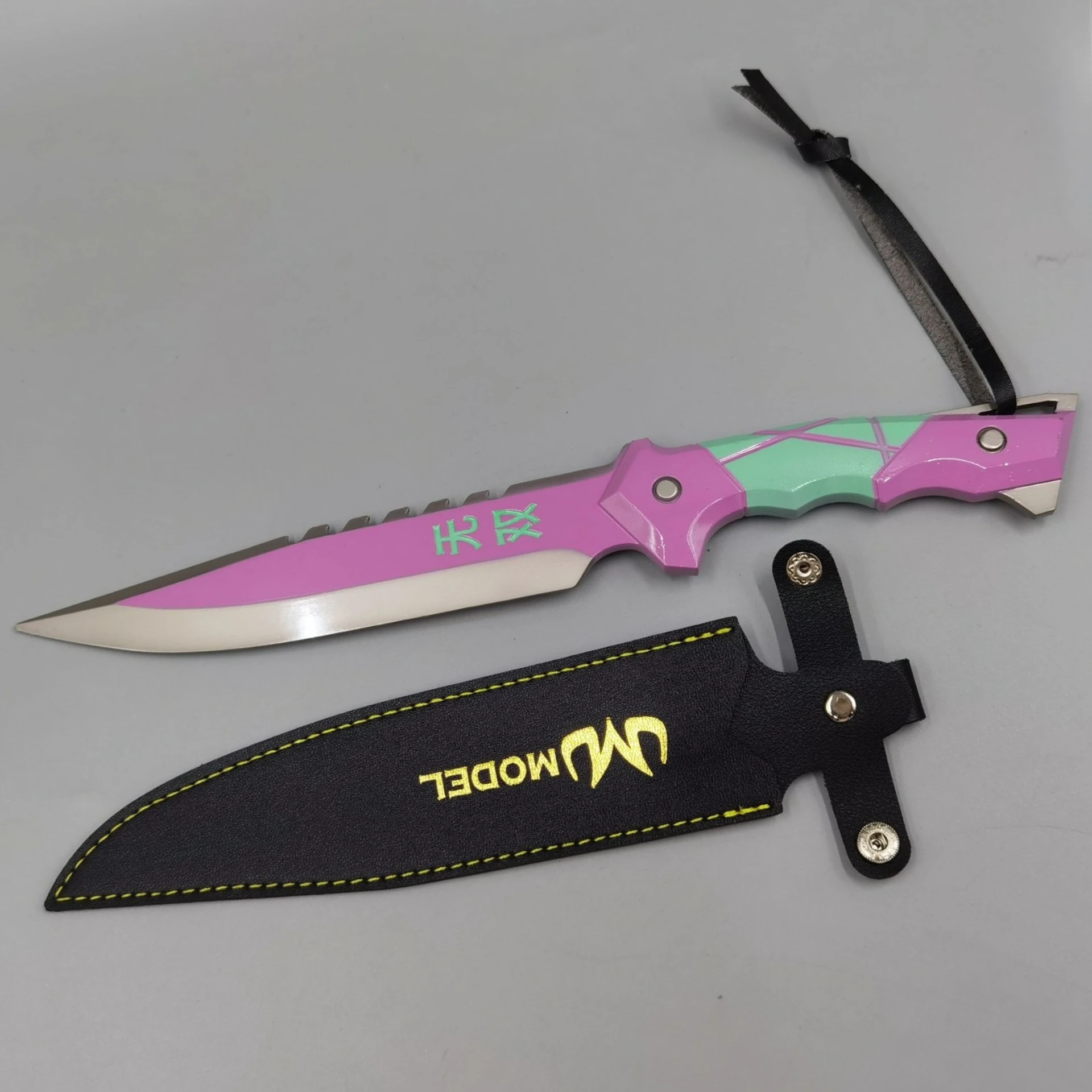 28cm Valorant No Man's Land Knife Game Periphery Weapon Model Alloy Game Props Ornament Crafts Collection Dolls Gifts Toys