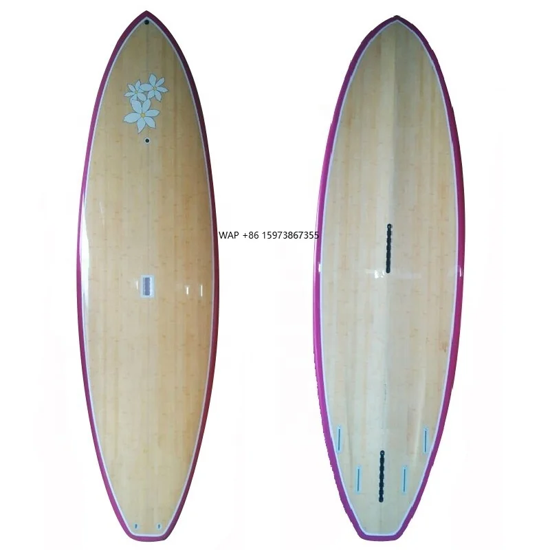 

High Performance Bamboo Veneer Stand up Paddle SUP Boards 9'6*31" * 4 1/2" SUP Boards