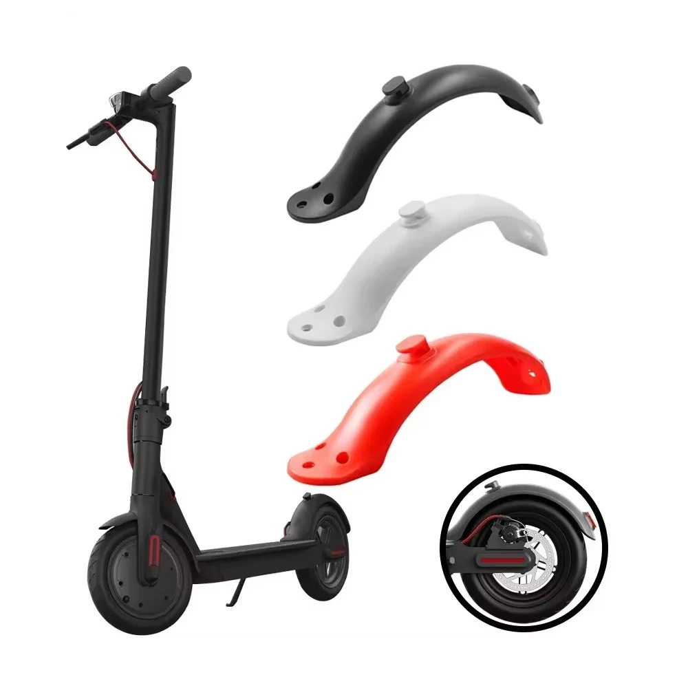 

For Xiaomi M365/Pro/Mijia Mi 1S Electric Scooter Skateboard Short Ducktail Rear Mudguard Back Wing Taillight Parts Rear Fender