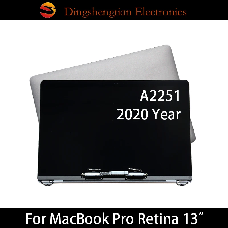 Replacement For MacBook Pro Retina A2251 A2159 A2289 A1989 A2141 Full LCD Screen Assembly Display Monitor Space Gray Silver