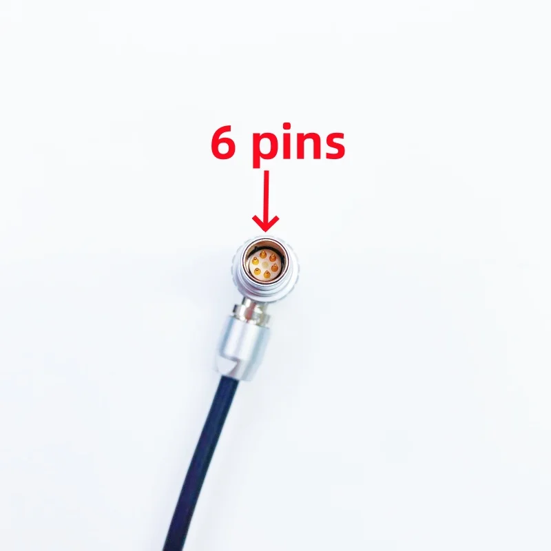 3.5 Audio Lock to Right angle 6Pin Connector Audio Port for ARRI ALEXA miniLF, ALEXA 35 ALEXA audio cable