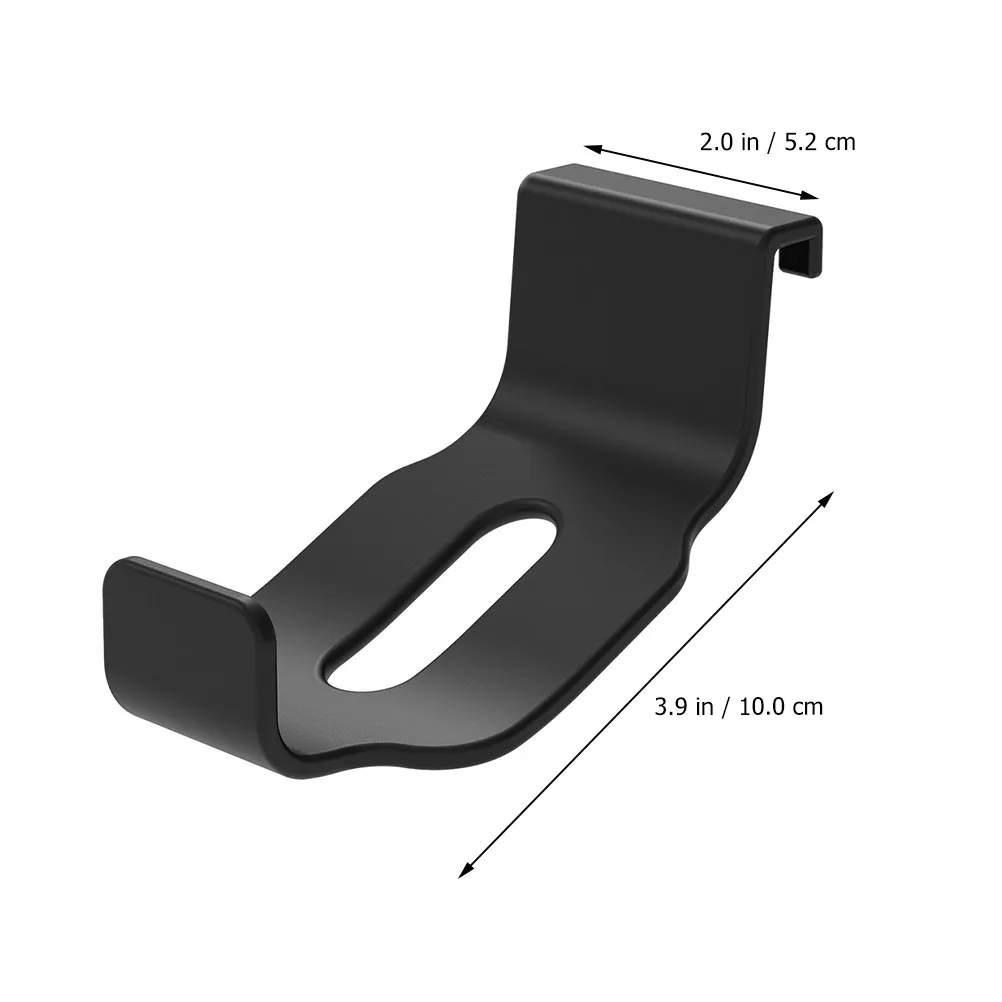 2Pcs Headset Hanger Mount ABS Material Gamepad Holder Compact Headphone Rack Stand for Home Office Desktop Headset Hanger