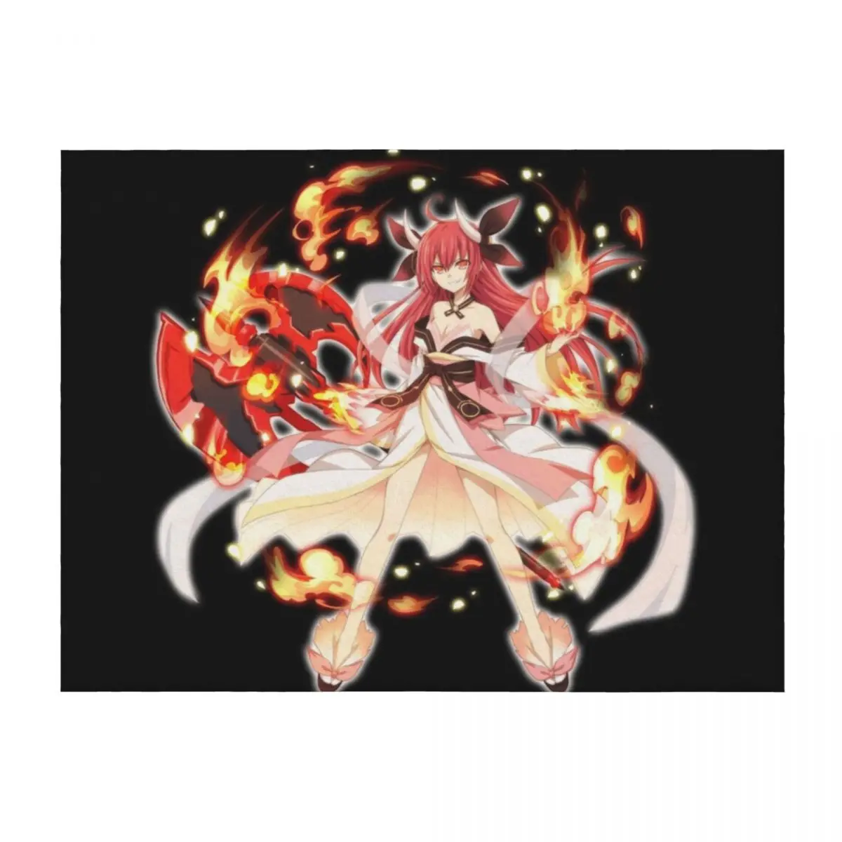 

Itsuka Kotori - Date a Live Throw Blanket Decorative Sofa Quilt For Sofa Thin Luxury Brand Blankets