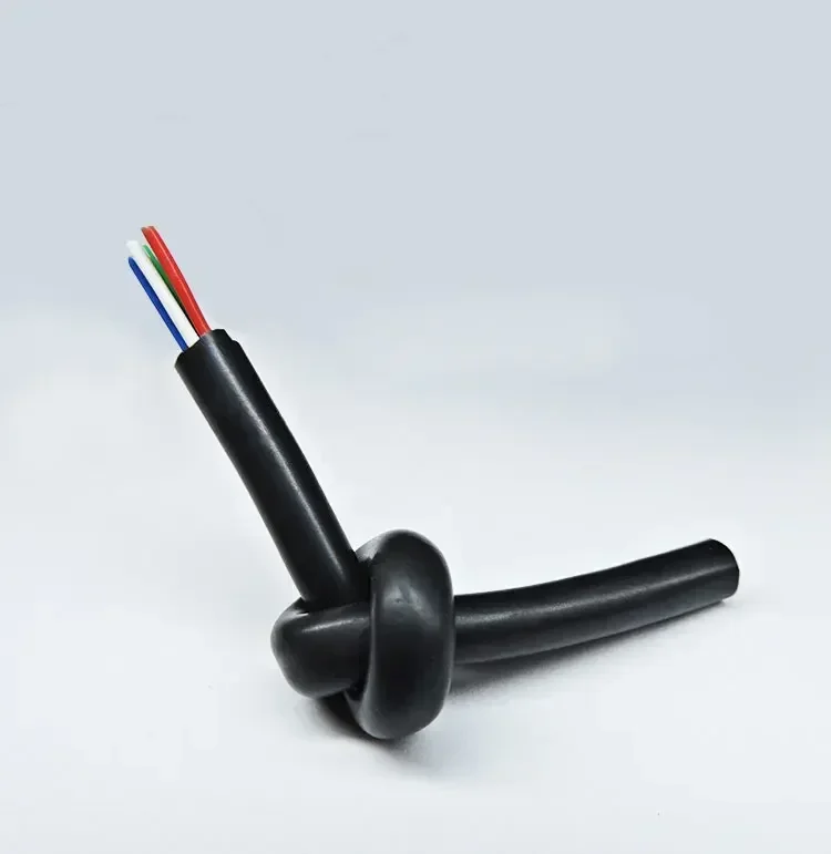 1/5M Silicone Wire Cable T12 Soldering Iron Station 2 3 4 5 6 8 10Cores Tinned Copper PTFE Insulation High Temperature Line