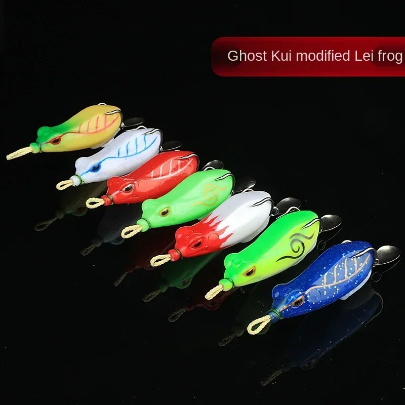 New Modified Thunder Frog Road Sub-bait Bait, Soft Bait Set, Black Fish Designed To Kill Blood Tank Double