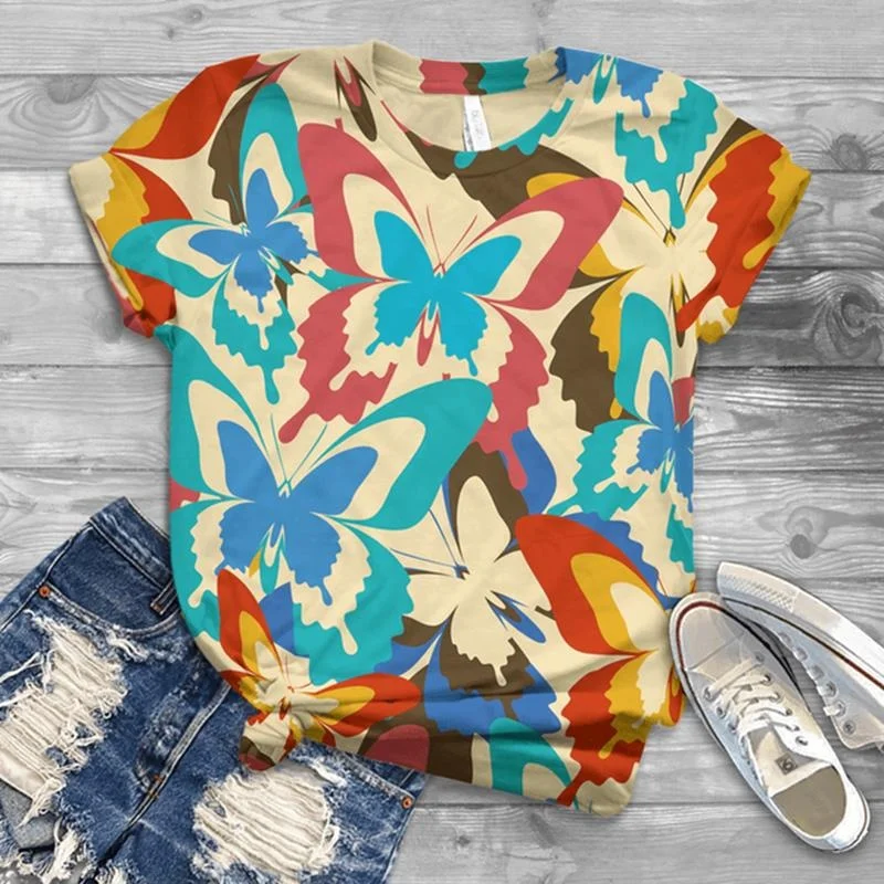 

Женская футболка Faion с 3D принтом, женский повседневный удобный хлопковый топ китайского бренда ex Sle