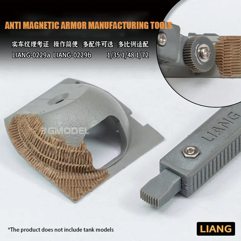 LIANG assembly model making tool 0229 adattamento multi-scala di armor maker antimagnetico