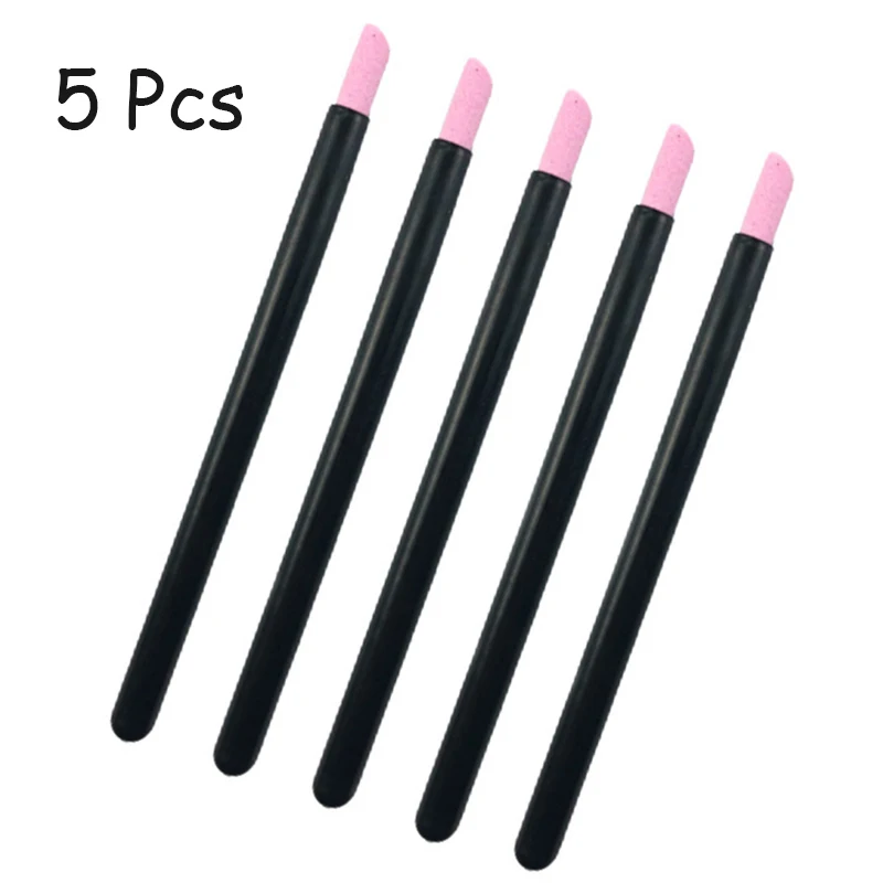 1/5PC Nägel Kunst Quarz Schleifen Stift Nagel Häutchen schere Dead Skin Remover UV Gel Polnischen Maniküre stick Dateien Zubehör Werkzeuge