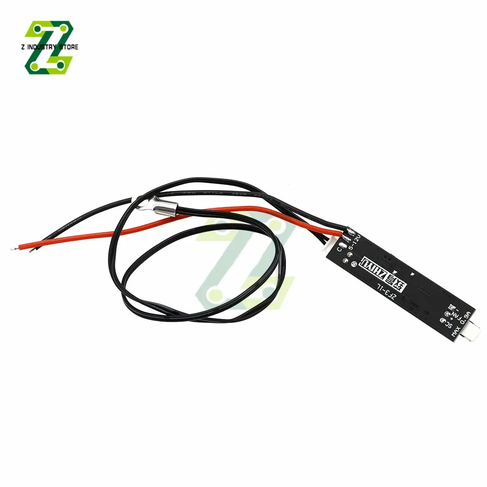 Imagem -05 - Fio dc 5v 12v Pwm Controlador de Temperatura do Ventilador Regulador Controlador de Velocidade Interruptor de Controle de Temperatura Módulo do Regulador 23