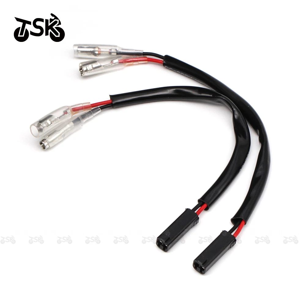 For Suzuki Gsxr Gsx Gsf Sv Drz Gsr Tl 600 650 750 1000 1200 Motorcycle Turn Signal Indicator Leads Connector Cable Adaptor Plug