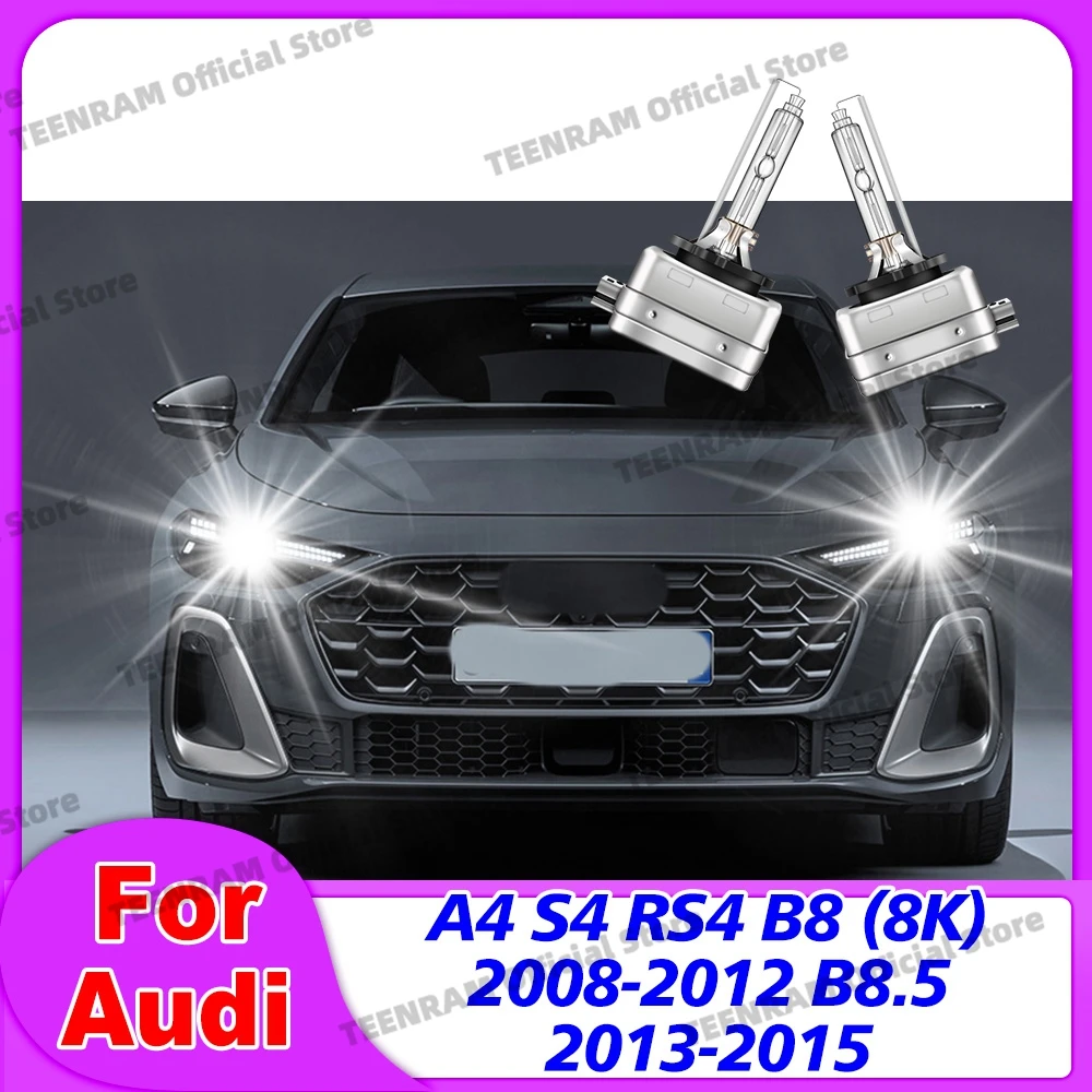 

2x HID ксеноновые фары D3 D3S 35W 6000K 8000K 10000K для Audi A4 S4 RS4 B8 (8K) 2008-2012 B8.5 8K 2013-2015 12V аксессуары