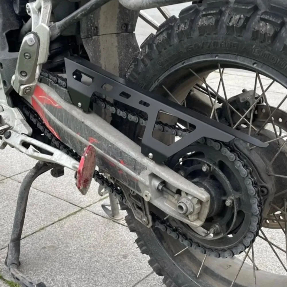 لأبريليا الطوارق 660 ABS 2022 2023 2024 دراجة نارية الملحقات سلسلة الحرس سلسلة حماية سلسلة غطاء الفولاذ المقاوم للصدأ الحرس