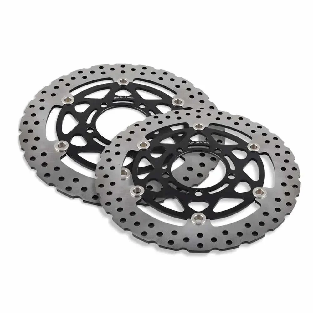 Front Brake Discs Floating Disc Brake Discs for Kawasaki ZX-6R 636 05-06-07-08-09-10-11-12year