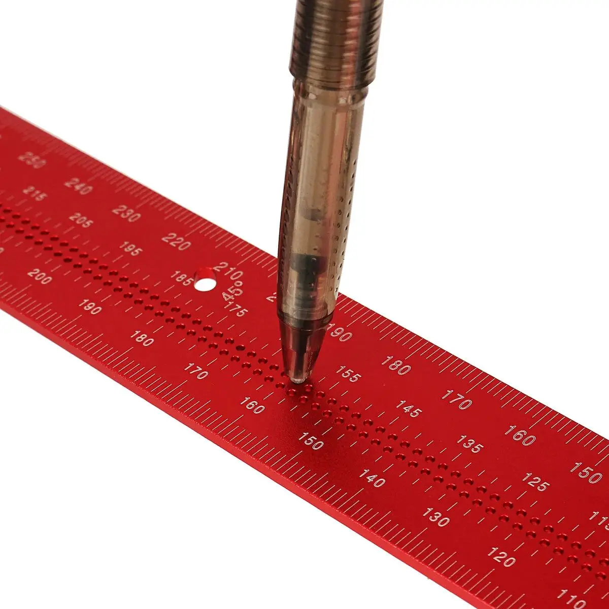 CRTOL 300mm Universal Angle Multifunctional Try Square Precision Woodworking Scriber Marking Ruler For Measuring Guide Cutting