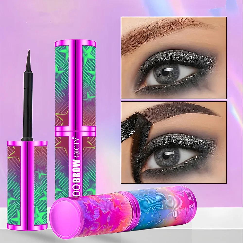 สีย้อมคิ้ว 1 ชิ้น กันน้ําและกันเหงื่อ ติดทนนาน ลอกง่าย ป้องกันรอยเปื้อน ไม่ซีดจาง และไม่จับตัว