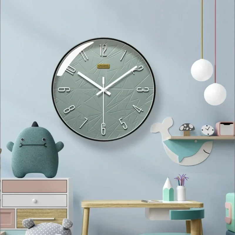 1pc Modern Wall Clocks Luxury Living Room Wall Watch Bedroom Nordic Silent Clock Simple Home Interior Decoration Accessories