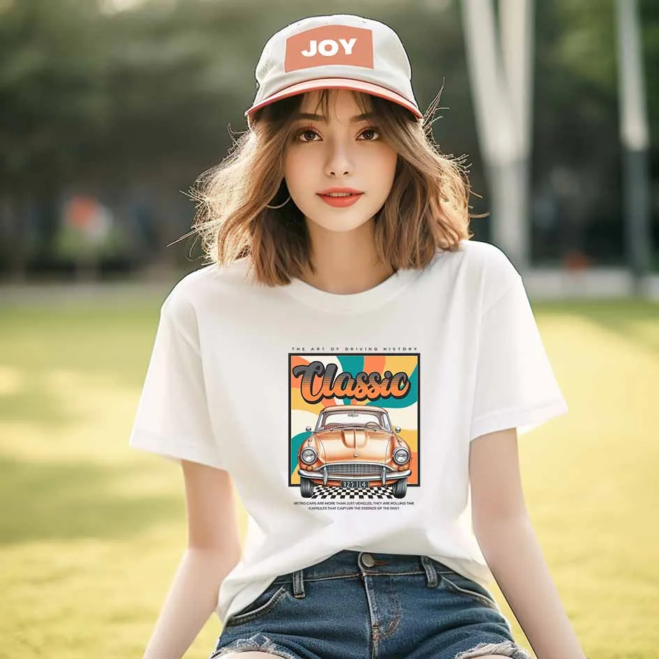 عنصر سباق الخيال فن العاطفة السريعة حديد على رقع للملابس، فينيل نقل الألوان النابضة بالحياة لضائع الموضة #3