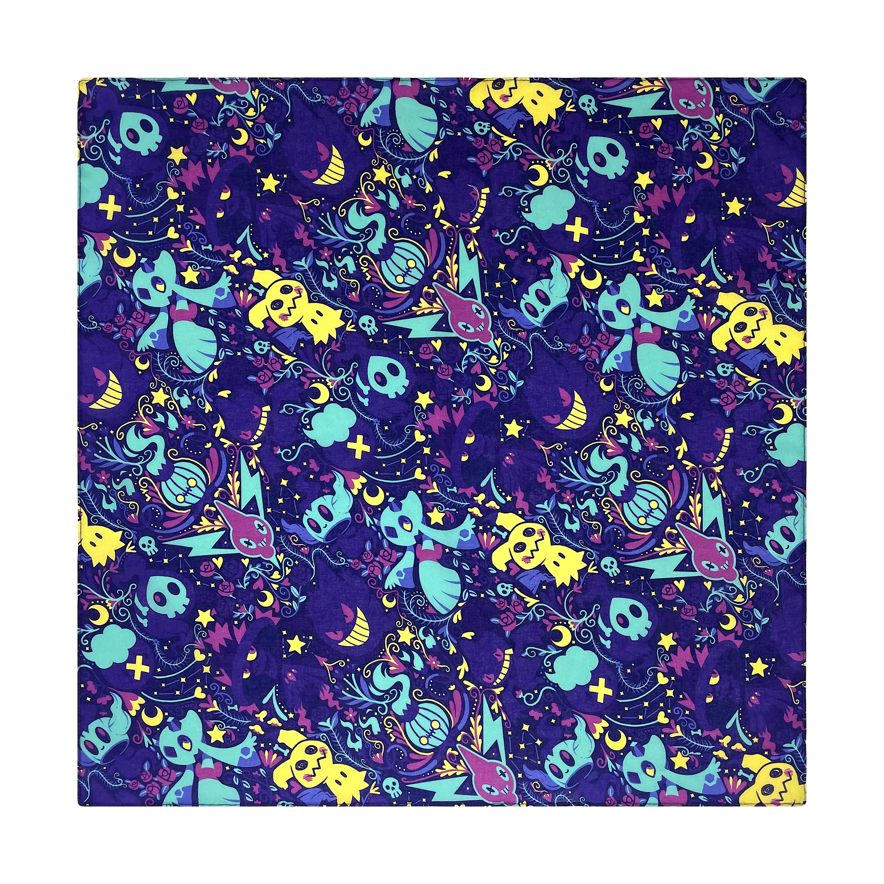 Modisches Neues Design Damen Schönes Blumenmuster Retro Hip-Hop 100% Baumwolle Bandana Quadratischer Schal Stirnband Paisley Geschenke für Frauen/Mädchen – Detail 23