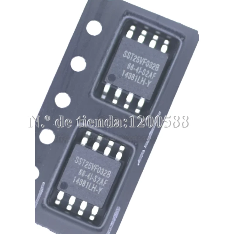 10pcs/Lot SST25VF032B-80-4I-S2AF SST25VF032B-66-4I-S2AF SST25VF032B 25VF032B SOP-8 In Stock