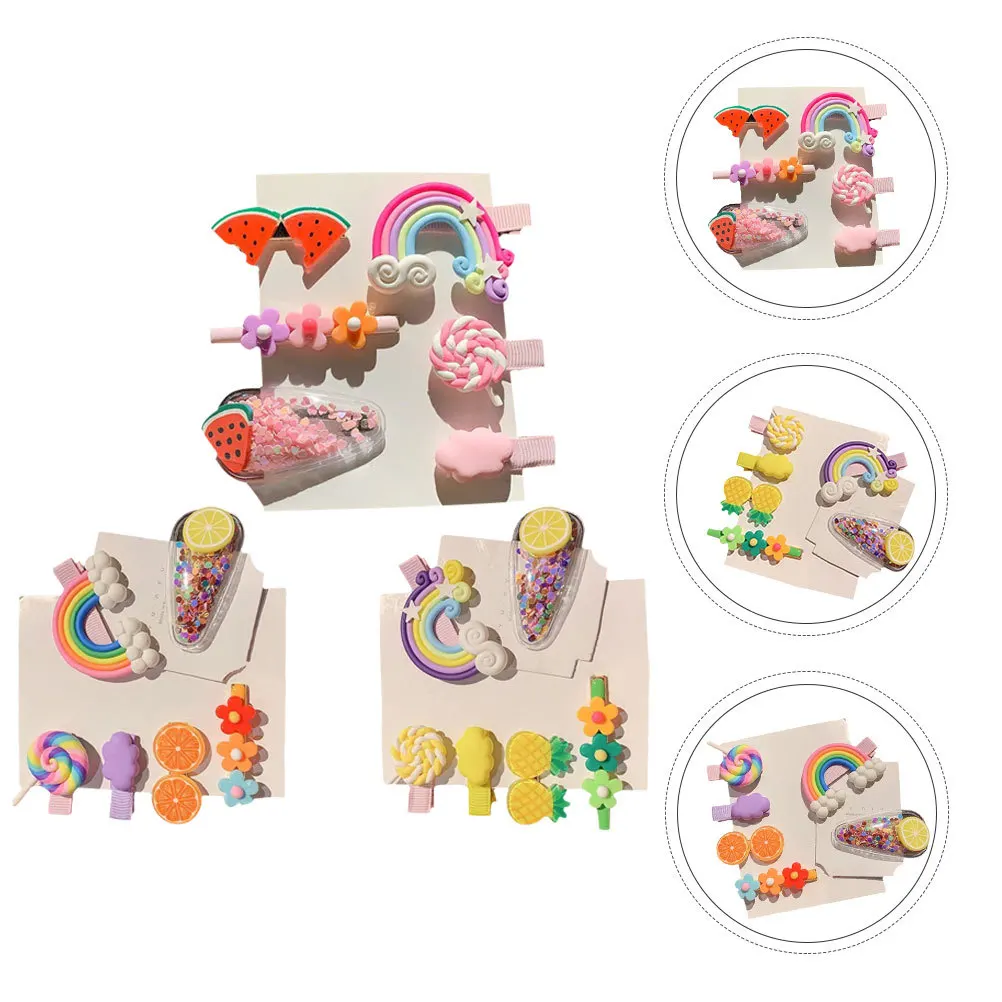 

18 шт., набор заколок для волос, смоляные заколки, красочные аксессуары для заколок для фотосессии, заколка для волос на день рождения, очаровательная заколка для волос