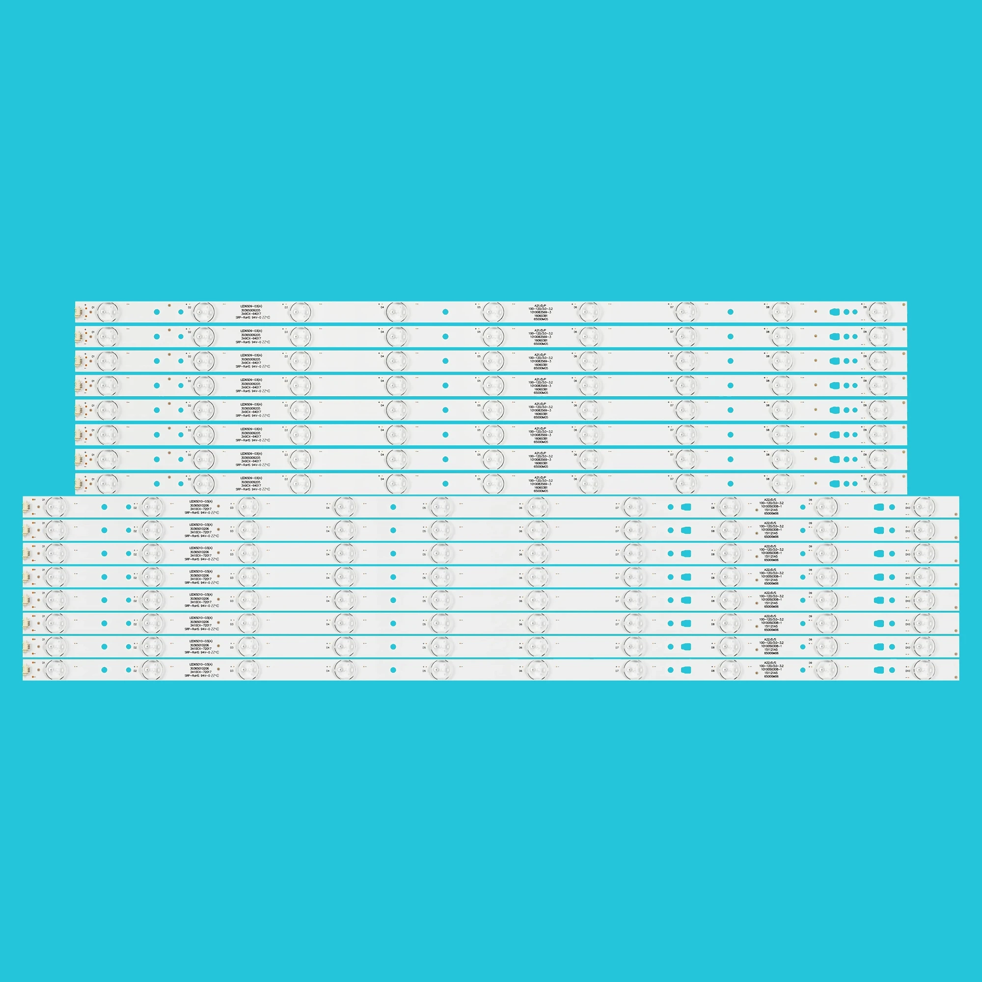 

Светодиодная лента подсветки телевизора для U65H3 65A5M LS65AL88K81 LS65AL88U51A LS65A51 H65E17 LED65D9-03(A) LED65D10-03(A)