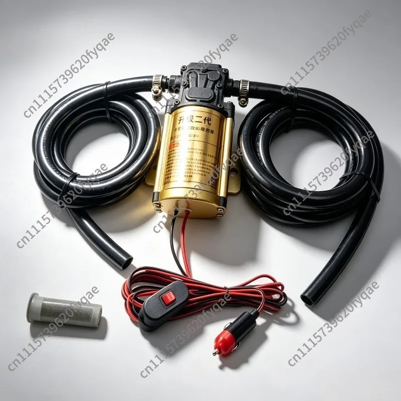 Electric oil pump oil pump 12v24V220V car fuel tank oil pump diesel self-priming refueling machine
