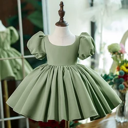 Girls Kids Party Dress Pageant Children Costume Princess Clothes Birthday Wedding Elegant Evening Bridesmaid Ball Gowns Vestidos