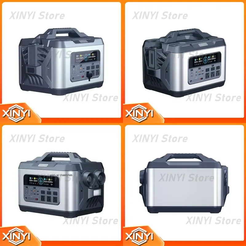 LIFEPO4 Power Pack 3000W 220V AC DC Solar Power Plant Portable Solar Panel Power Supply for Off-Grid RV Marine Home Use