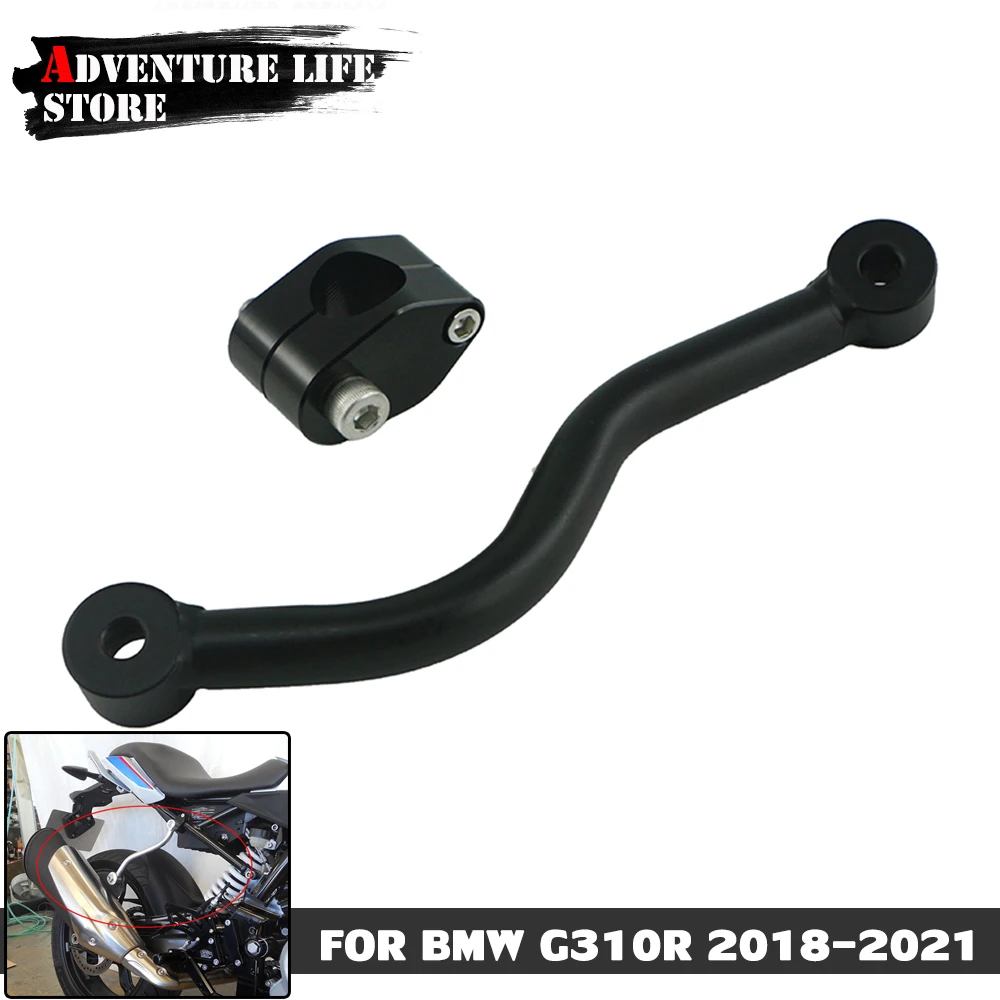 Motorcycle Muffler Pipe Bracket Mount Holder Exhaust Hanger Bracket Frame For BMW G310R G 310 R G310 R 2017-2021 2022 G 310R