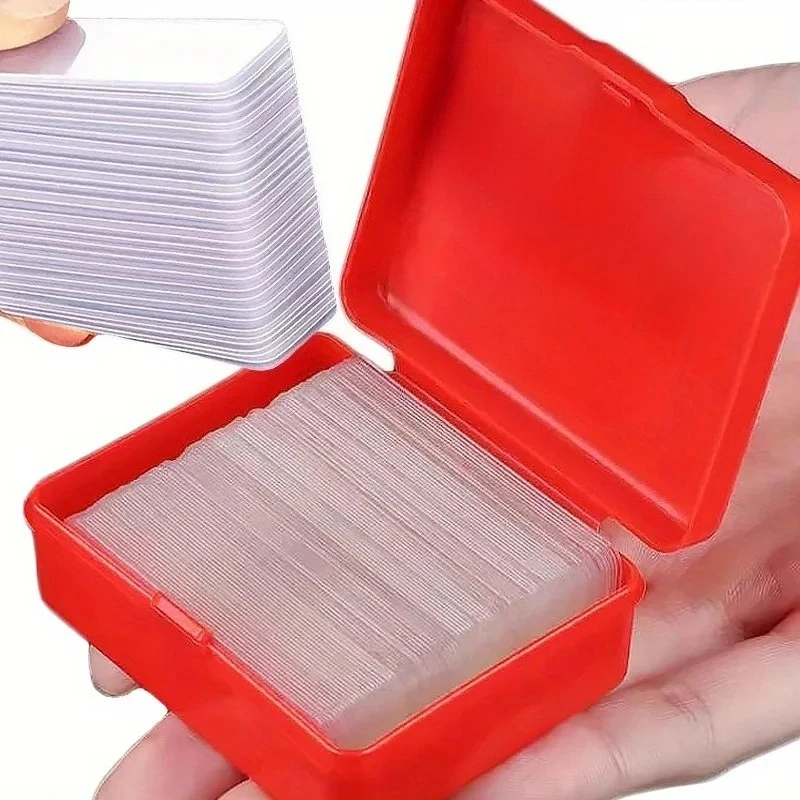 

1-20Boxs Clear Heavy Duty Double Sided Adhesive Tape No Trace Residue Mounting Strips for Wall Decor Photo Frame