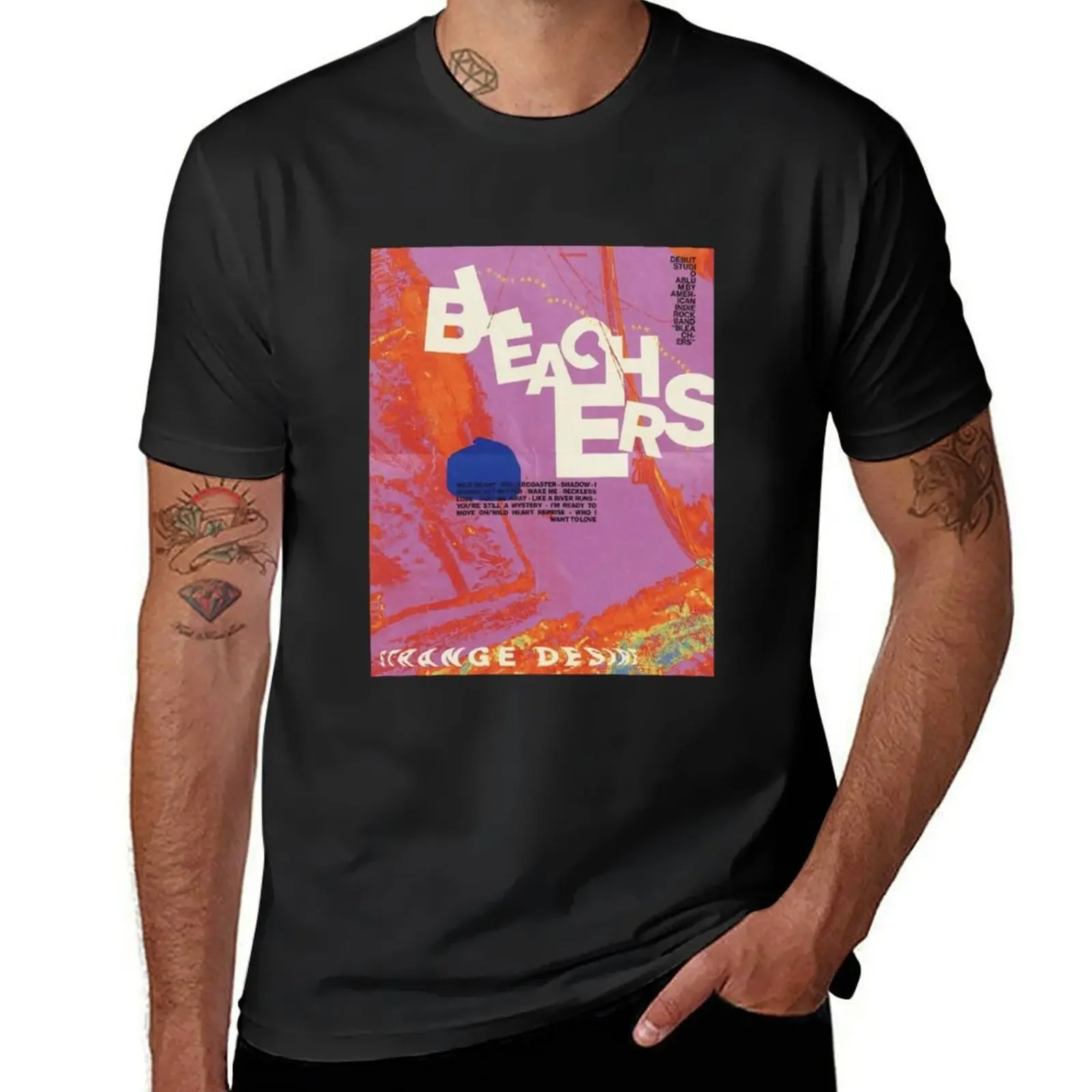 Bleachers Bleachers Bleachers T-Shirt sports fans animal prinfor boys quick-drying plus size clothes clothes for men