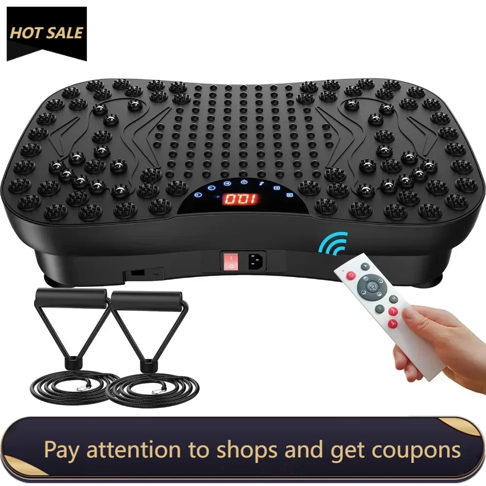 

Vibration Plate Exercise Machine Whole Body Workout Vibrate Fitness Platform Lymphatic Drainage Machine for Weight Loss Shaping