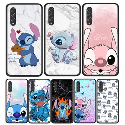 Disney OHANA Stitch Cute Phone Case For Samsung Galaxy A90 A80 A70 A60 A50 A40 A30 A20 A2 Core Silicone Soft Black Cover Fundas