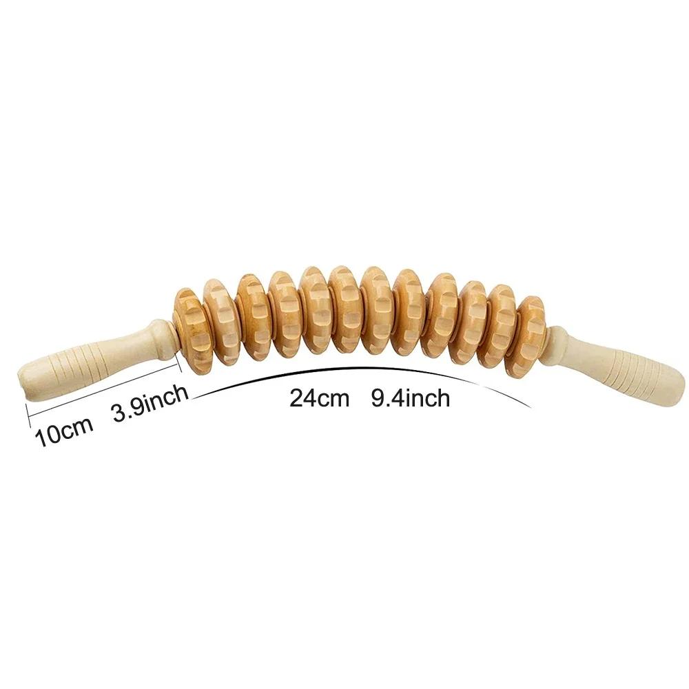 ZONGKUNG 1PCS Holz Therapie Massage Sets Schmerzen Relief Anti Cellulite Körper Abnehmen Gua Sha Zurück Massager Maderoterapia Corporal – Detail 23