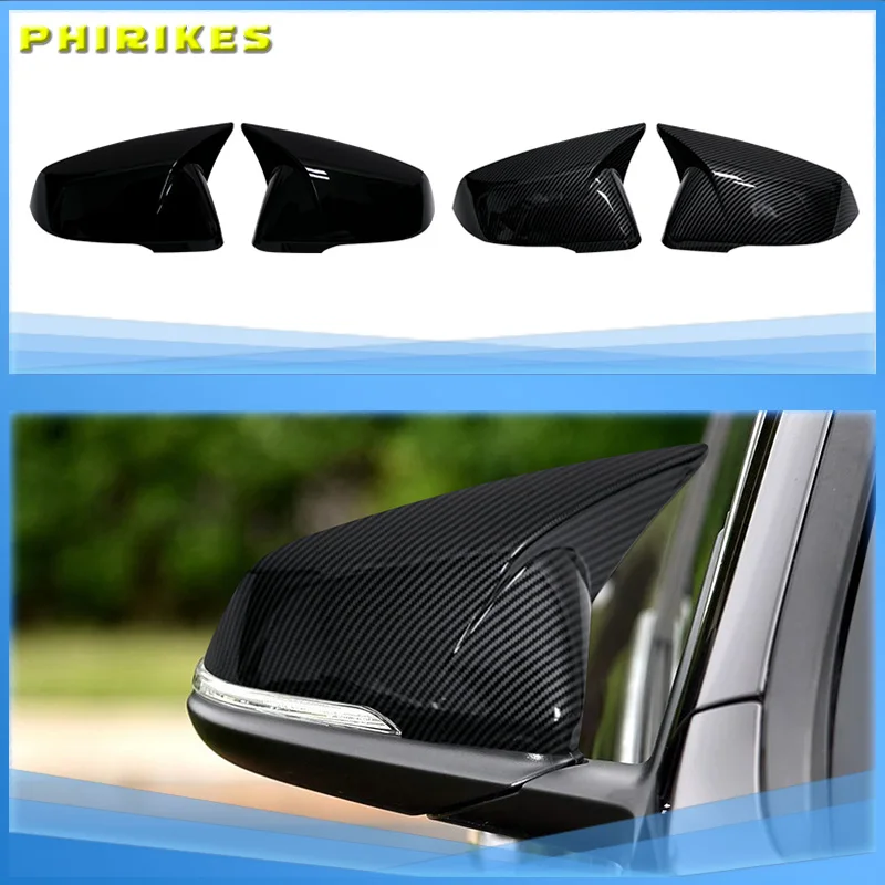 

Excellent Rearview Sticking Carbon Fiber Pattern For BMW X1 F48 X2 F39 Z4 G29 1 2 series F45 F46 F52 F40 Mirror Cover caps