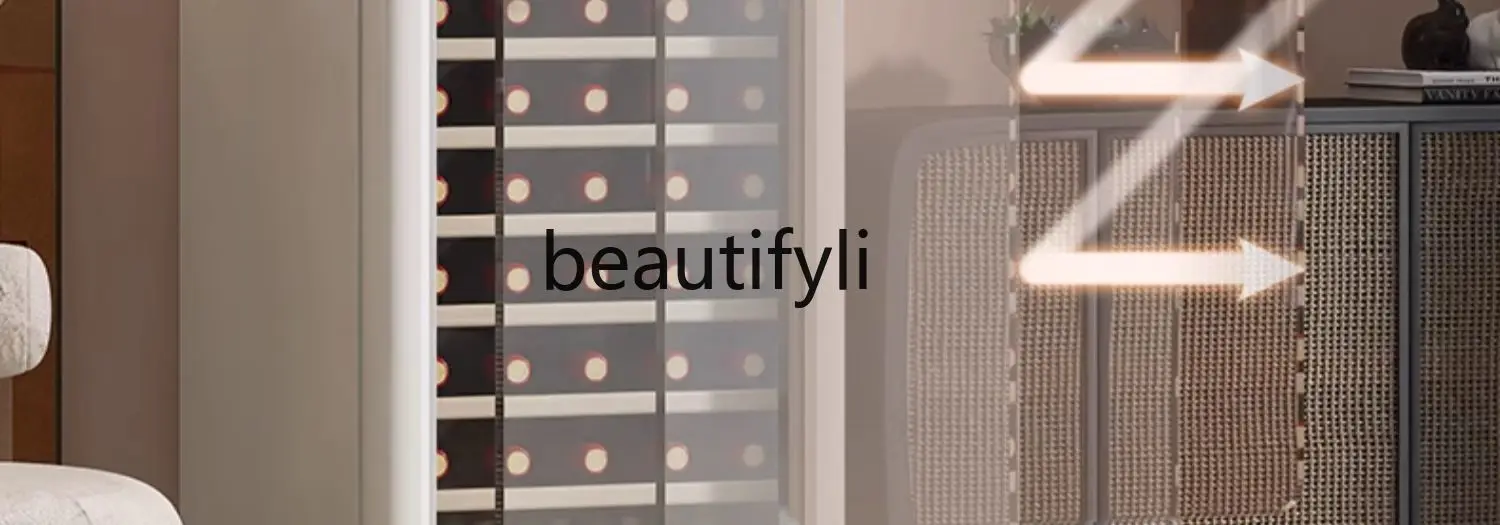 Gabinete de vino tinto Retro, gabinete con termostato refrigerado por aire, refrigerador de barra de hielo pequeño integrado para el hogar