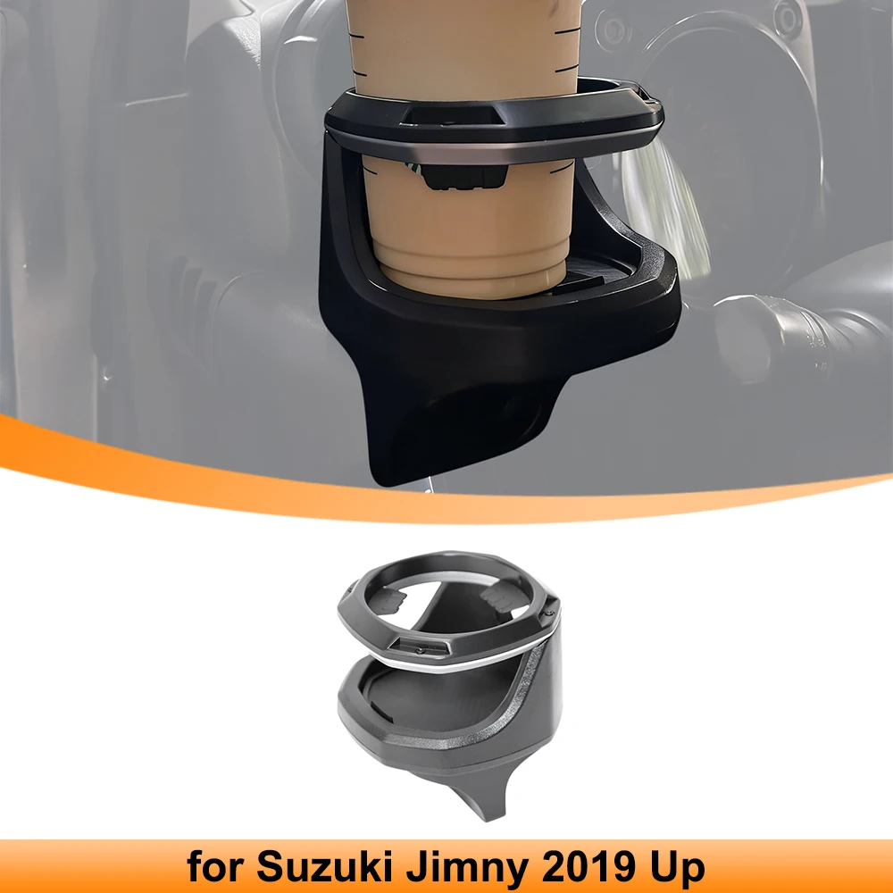 Suporte para Copo de Água para Carro, Suporte para Bebidas, Montagem para Suzuki Jimny JB64 JB74 2019-2026, Rack de Armazenamento, Acessórios Internos