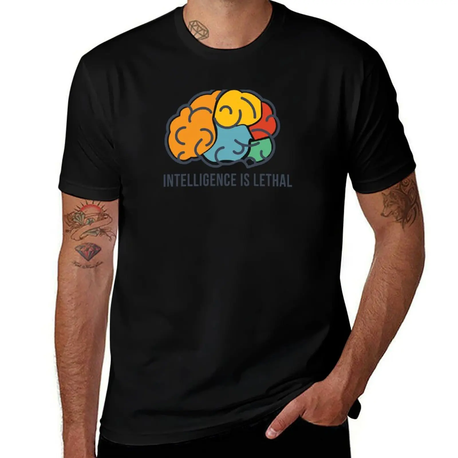 

Intelligence Is Lethal T-Shirt new gifts and t-shirts anime t shirts vintage clothes Blouse vintage t shirt men