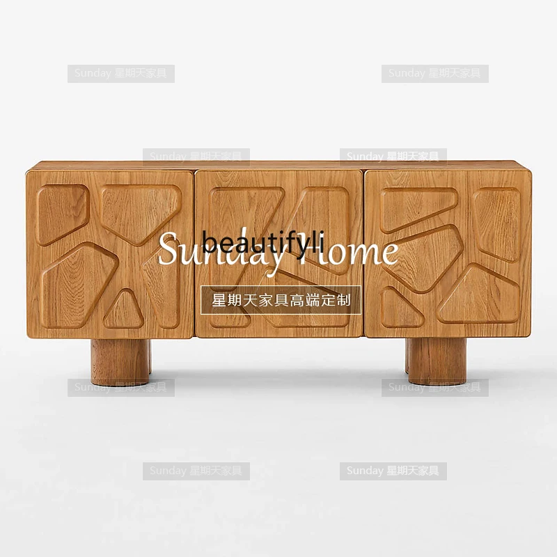 Creative retro bucket cabinet, personalized design, living room locker entry, entrance cabinet can be customized