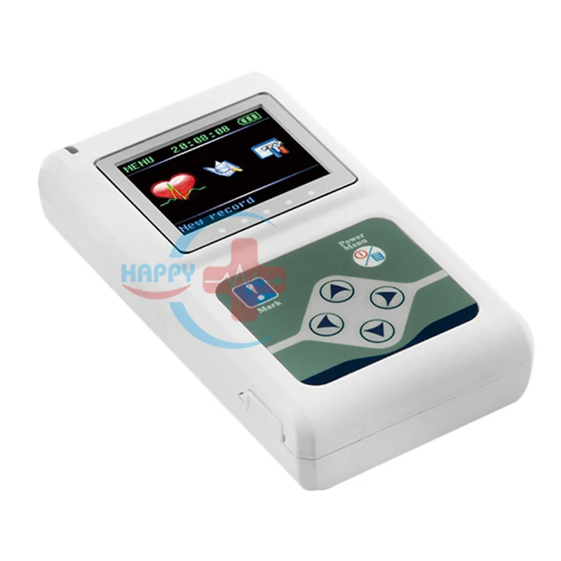 

HC-H010 портативный holter ECG монитор 3-lead synchro анализ медицинский 24 часа динамический holter система мониторинга ECG