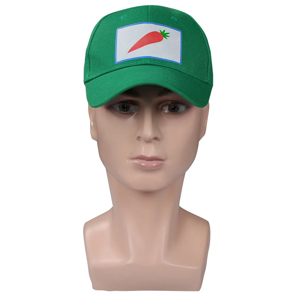 Hopps Cosplay kapelusz kostium z czapką kostium akcesoria Prop prezenty do odgrywania ról letnia czapka typu Trucker mężczyźni oddychający baseballowy Unisex Cap