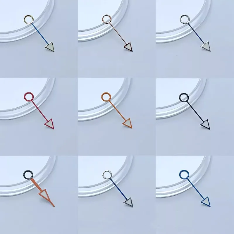 Zegarek pojedynczy wskaźnik akcesoria wskaźnik GMT NH34 ruch zegarek wskazówki akcesoria męskie części do zegarków nowy DIY