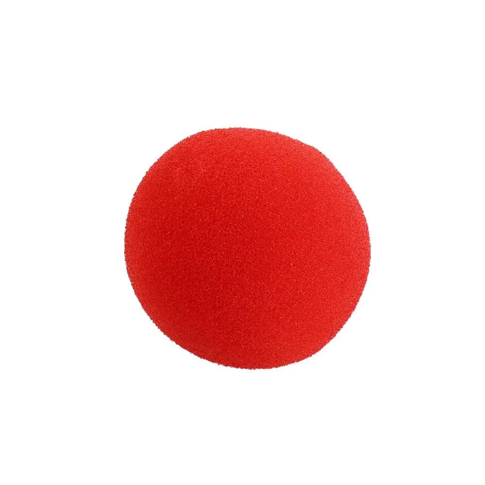 Sponge  10PCS Close-Up Magic Large Sponges 2.5cm/3.5cm/4.5cm Circular Magic Tricks Red Finger Sponge Ball Magic Sponge Ball