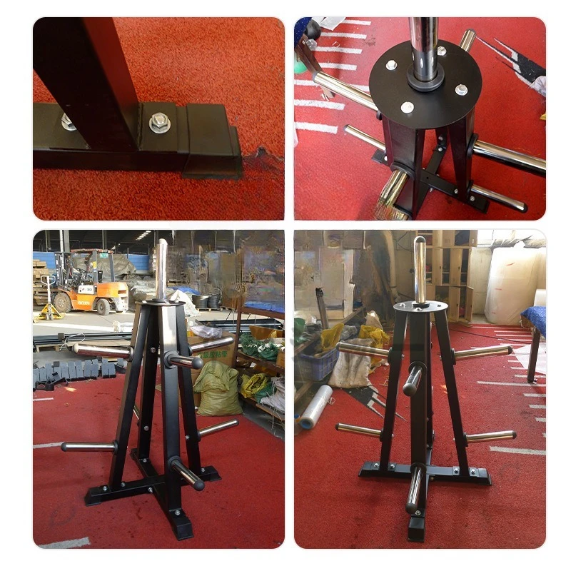 Barbell piece rack Barbell piece tree rack Barbell piece display rack Storage rack Bell piece placement rack
