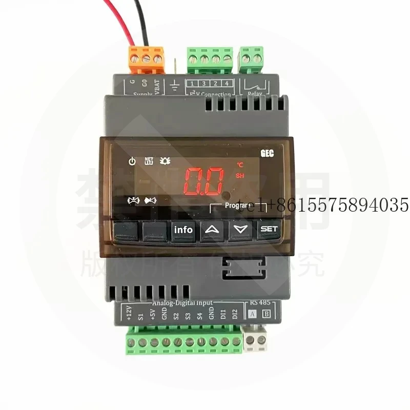hot Air conditioning cold storage electronic expansion valve superheat controller, driver GEC1703