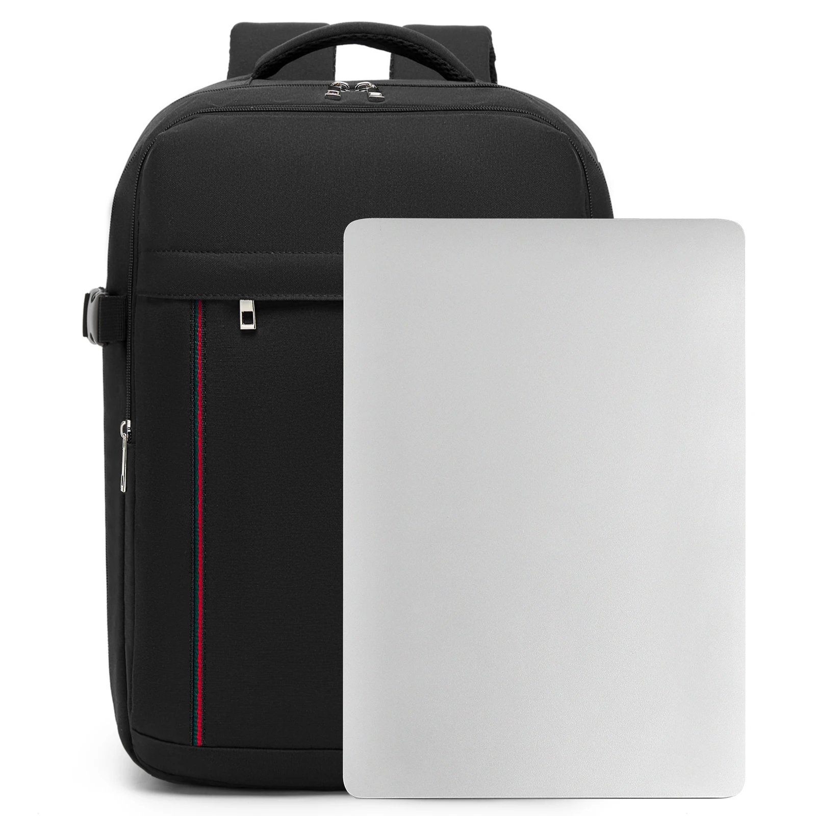 KONO Ryanair & Eurowings Handgepäck-Rucksack 40x30x20 cm 24L 500g mit USB-Ladeanschluss – Detail 10
