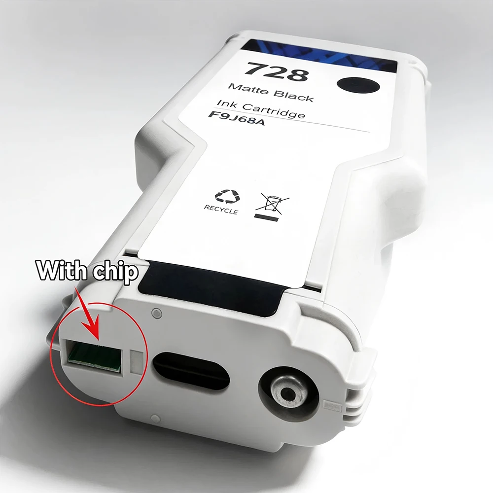 

728MBK Ink Cartridge Compatible For HP 728, suit for DesignJet T730 T830 inkjet Printer