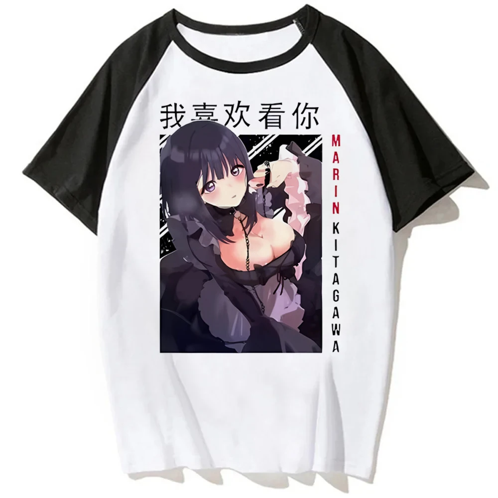 Marin Kitagawa t shirt women summer graphic funny tshirt meme kawaii graphic