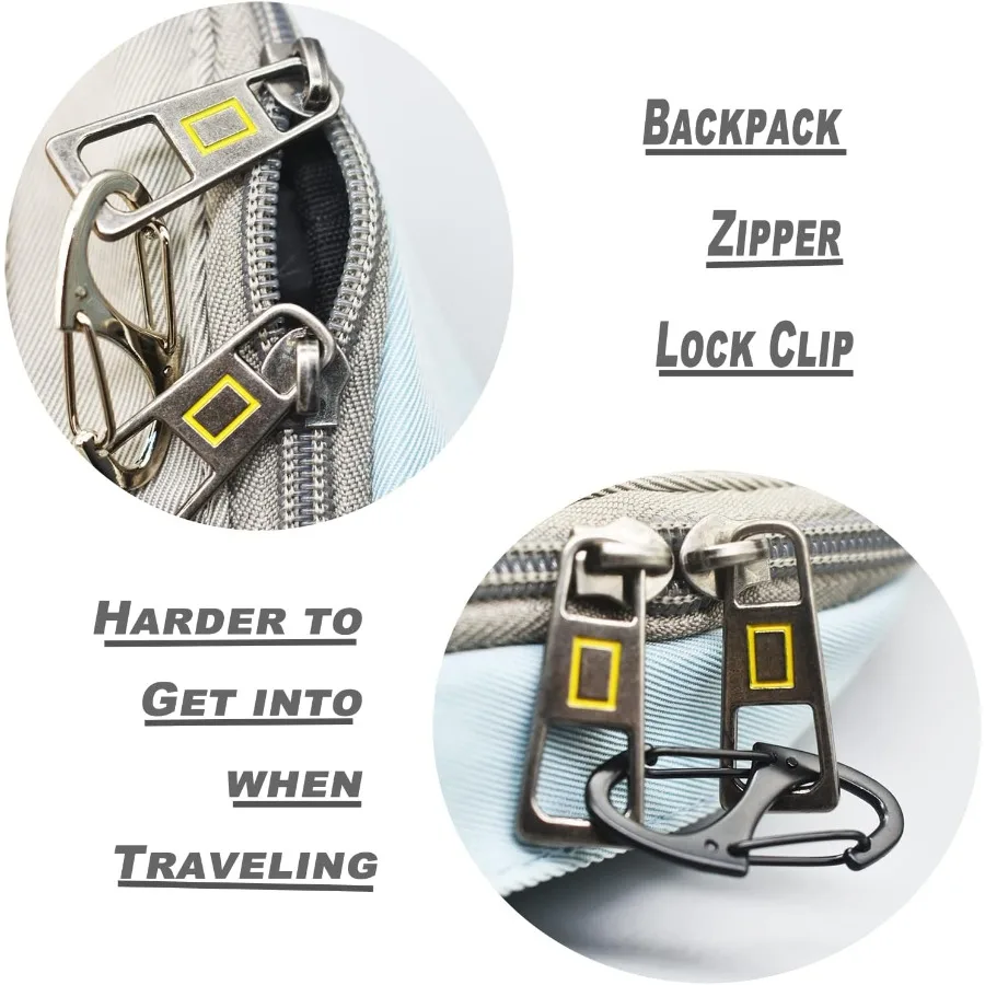 مقاطع حلقة تسلق صغيرة 1.6 ih 41 مللي متر معدنية مزدوجة الوجهين بوابة الربيع Sp السنانير المفاتيح المشبك اكسسوارات #3